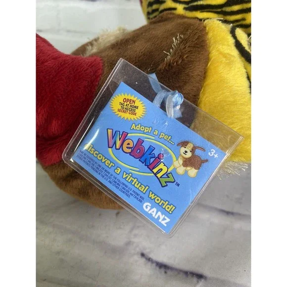 Ganz Webkinz Gobbler Turkey Plush Stuffed Toy Brand New Sealed Unused Code Tag - Picture 2 of 10